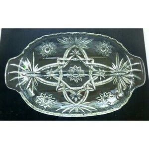 Leonard Silver MFG Divided Relish Dish Tray